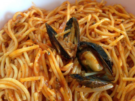 Spaghetti al sapore di mare